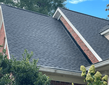 Dimensional Shingles on a roof