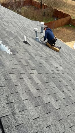 GAF Royal Sovereign three-tab shingles