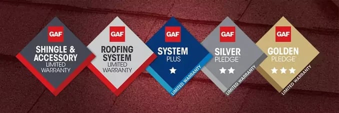 GAF roofing warranty coverage options