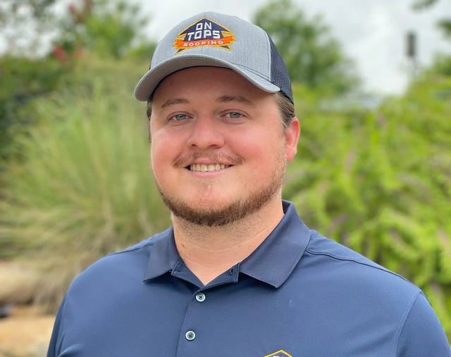 Portrait of Josh Moore, Area Sales Manager at On Tops Roofing