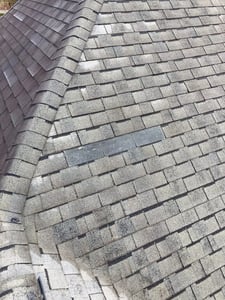 aged old shingles