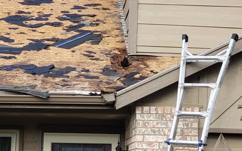 Rotted, and damaged roof decking_WebP