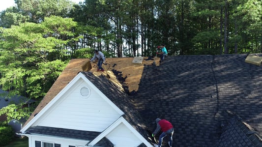 Roof tear-off
