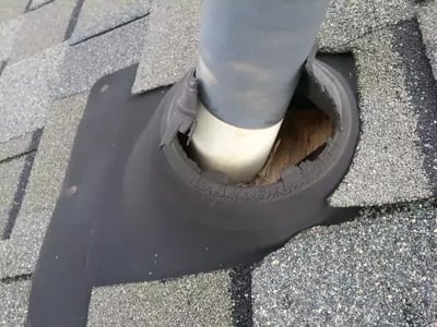 pipe boot repair