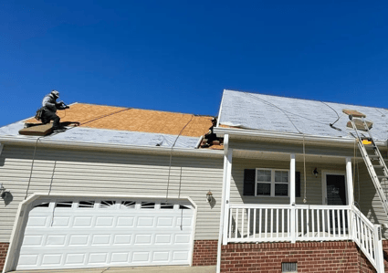 rolling out synthetic underlayment_WebP