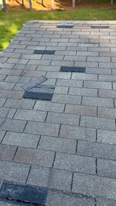 shingles missing
