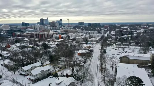winter in raleigh