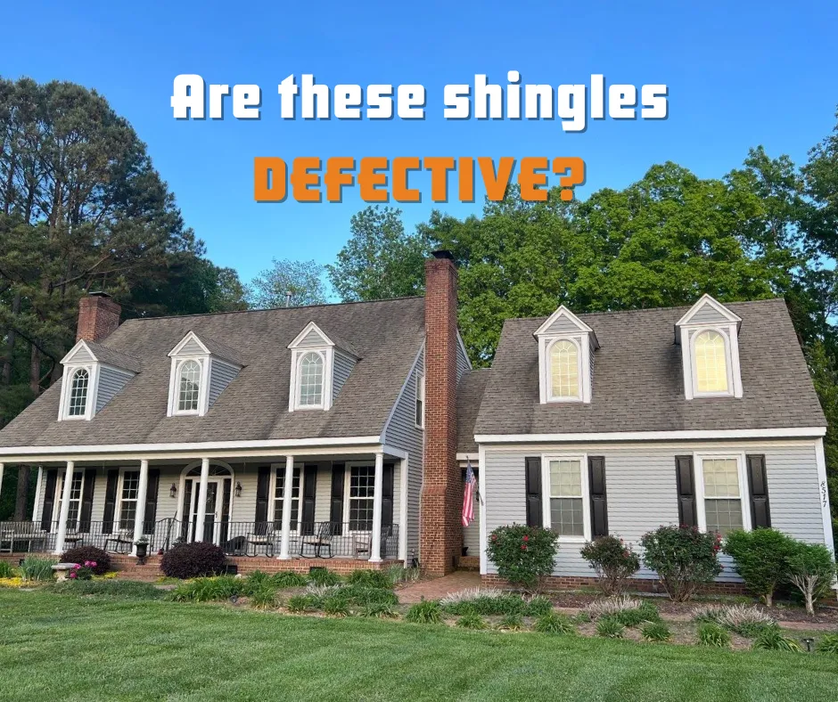 What are Defective Shingles? (CertainTeed Horizon, Atlas Chalet)