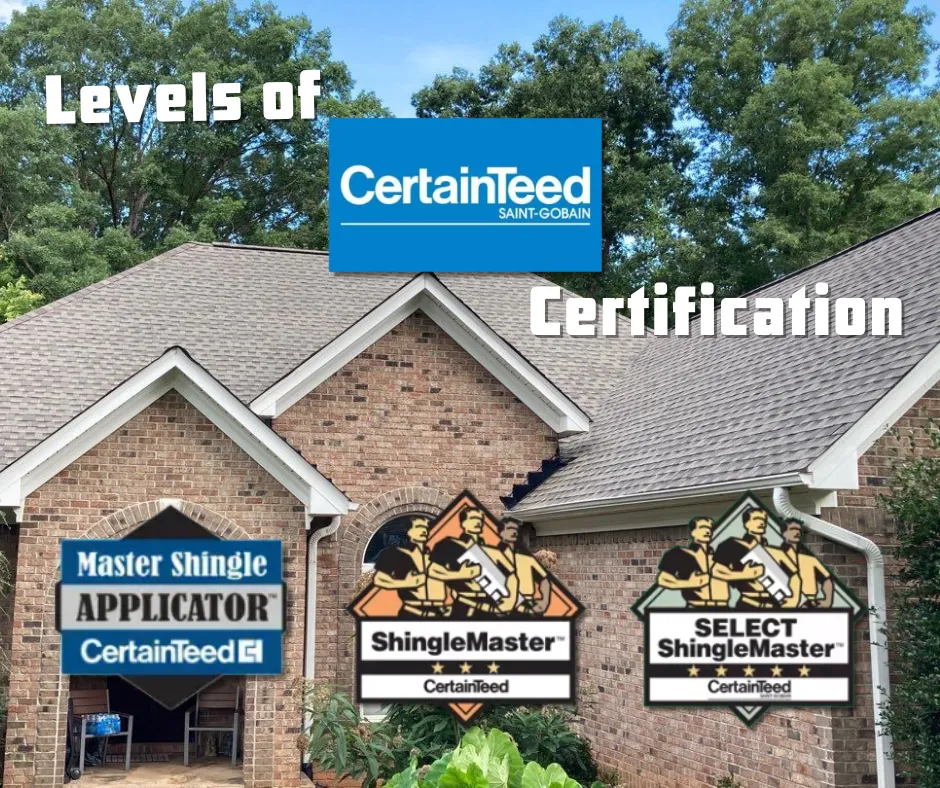 What are the Different Levels of CertainTeed Certifications?