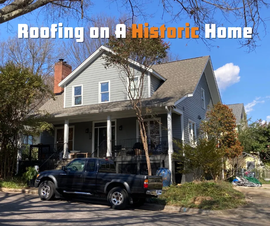 Roof Replacement on a Historic Home