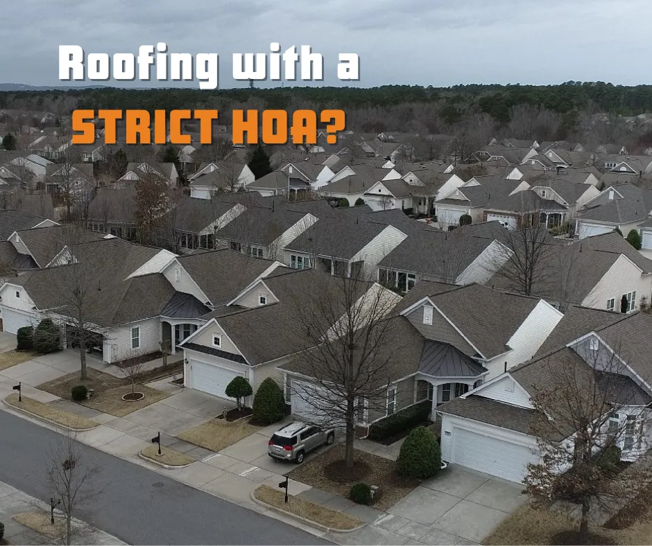 Roofing Around Strict HOA Requirements