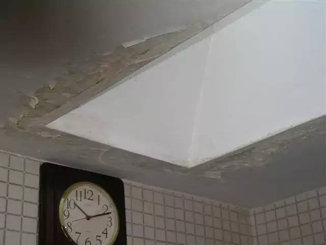 Leaking skylight