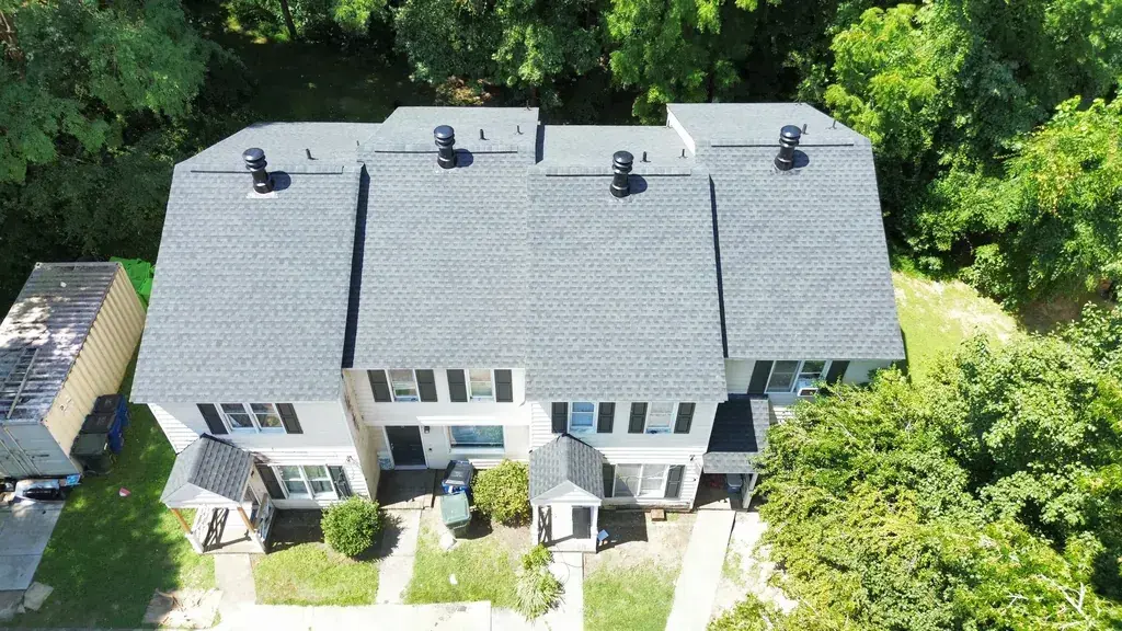 Brockton Dr commercial roof replacement in Raleigh