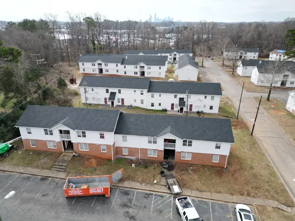 Tanglewood Apartments full roof replacement by On Tops Roofing