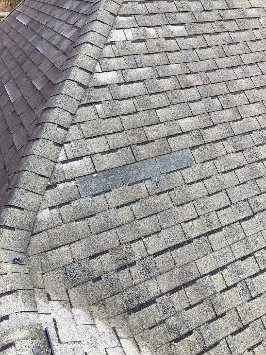 aged old shingles